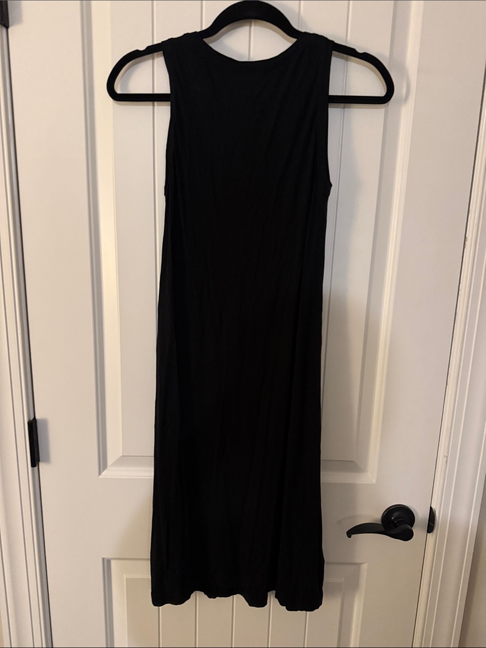 Tommy Bahama Black Sleeveless Tank Dress Size XS with crew neck line - Picture 3 of 6